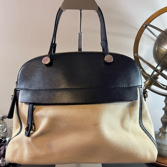 FURLA Piper Medium Dome Satchel with Crossbody Strap - Picture 2 of 16